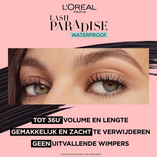 L'Oréal Paris Paradise Extatic waterproof mascara - Zwart