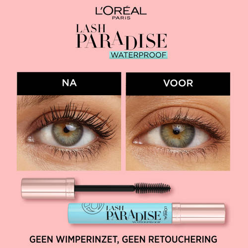 L'Oréal Paris Paradise Extatic waterproof mascara - Zwart