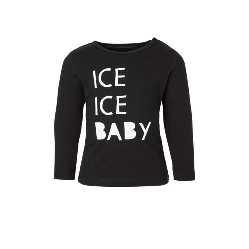 Your Wishes Longsleeve Met Tekstopdruk Zwart your wishes kopen in de aanbieding