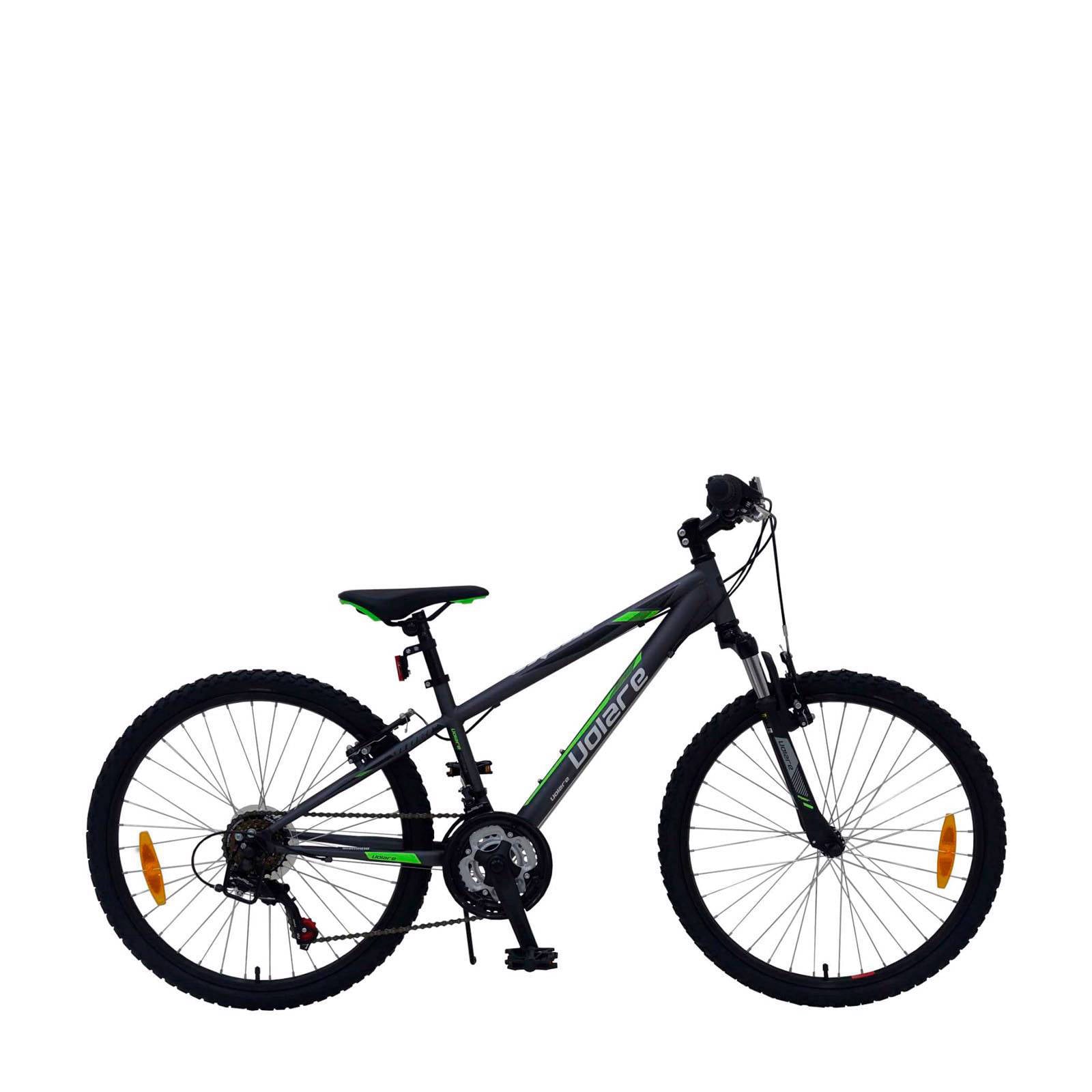 Volare Viper MTB 24 inch kinderfiets 24 inch Zwart | wehkamp