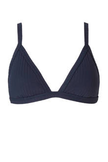 Mix & Match bikinitop in ribstof