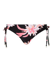 Mix & Match strikbroekje in all over print zwart