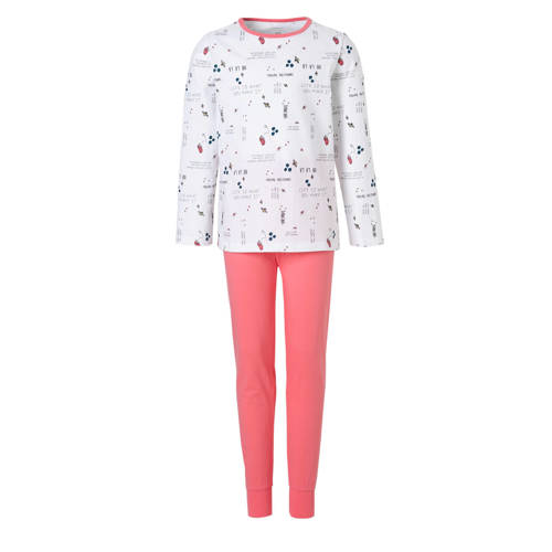 Name It Kids Pyjama Met Tekst Witroze name it kopen in de aanbieding