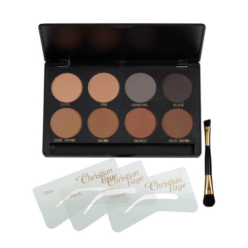 Christian Faye Eyebrow Make Up Wenkbrauwpoeder Professional Kit christian faye kopen in de aanbieding Christian Faye Eyebrow Make Up Wenkbrauwpoeder Professional Kit christian faye kopen in de aanbieding
