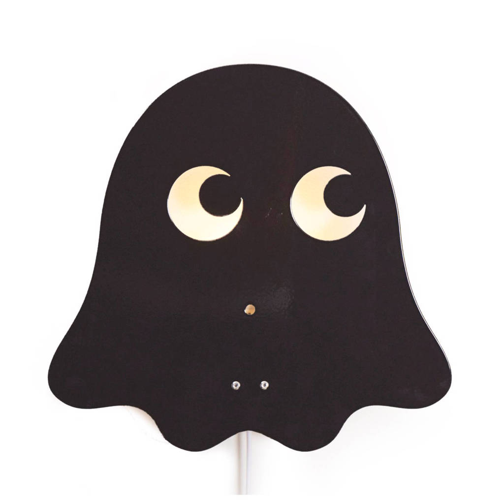 Roommate Ghost lamp zwart, Zwart
