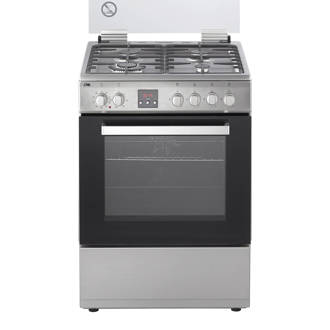 FGV760RVS gasfornuis 60 cm