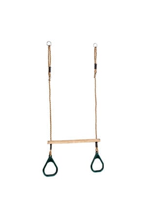 hout Trapeze met ringen