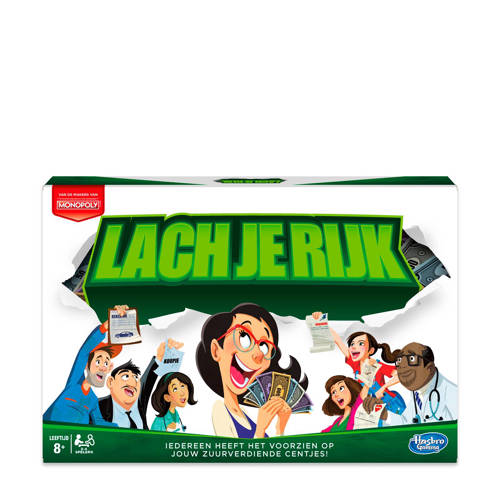 Hasbro Gaming Lach Je Rijk Monopoly Editie Bordspel hasbro gaming kopen in de aanbieding Hasbro Gaming Lach Je Rijk Monopoly Editie Bordspel hasbro gaming kopen in de aanbieding