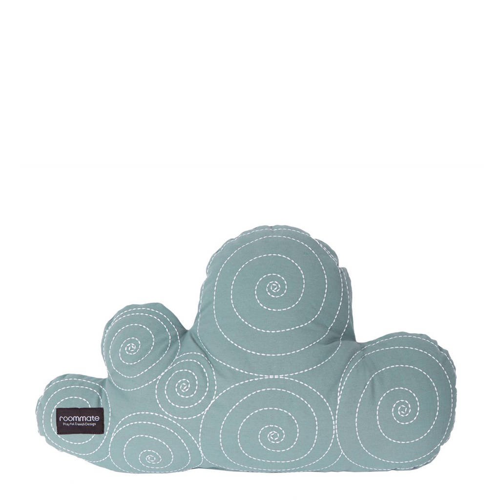 Roommate sierkussen Cloud (64x40 cm), Sea grey
