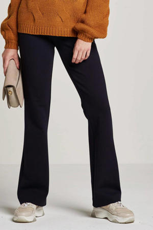 Tanny flared broek donkerblauw