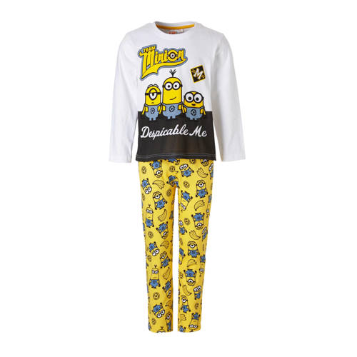 Minions Pyjama Witgeel huismerk kopen in de aanbieding