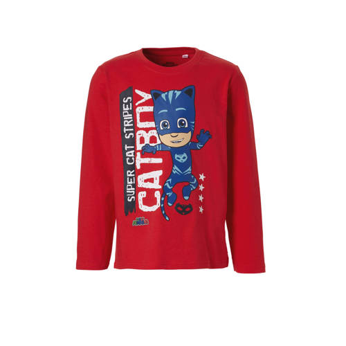 Pj Masks Longsleeve Catboy Rood huismerk kopen in de aanbieding