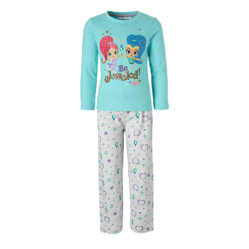 Shimmer And Shine Pyjama Lichtblauwgrijs huismerk kopen in de aanbieding