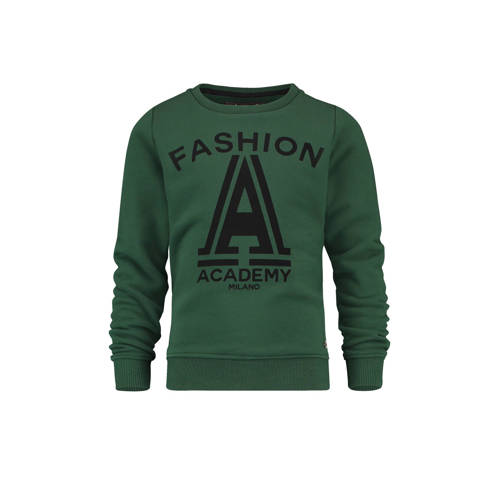 Vingino Sweater Noelia Met Tekst Groen vingino kopen in de aanbieding