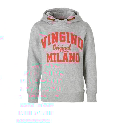 Vingino Hoodie Nio Met Logo Grijs vingino kopen in de aanbieding Vingino Hoodie Nio Met Logo Grijs vingino kopen in de aanbieding