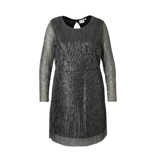 JUNAROSE jurk met lurex garen JUNAROSE jurk met lurex garen