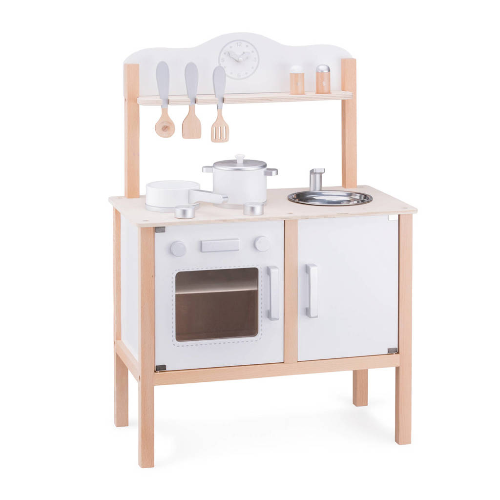 New Classic Toys houten kinderkeuken wit wehkamp