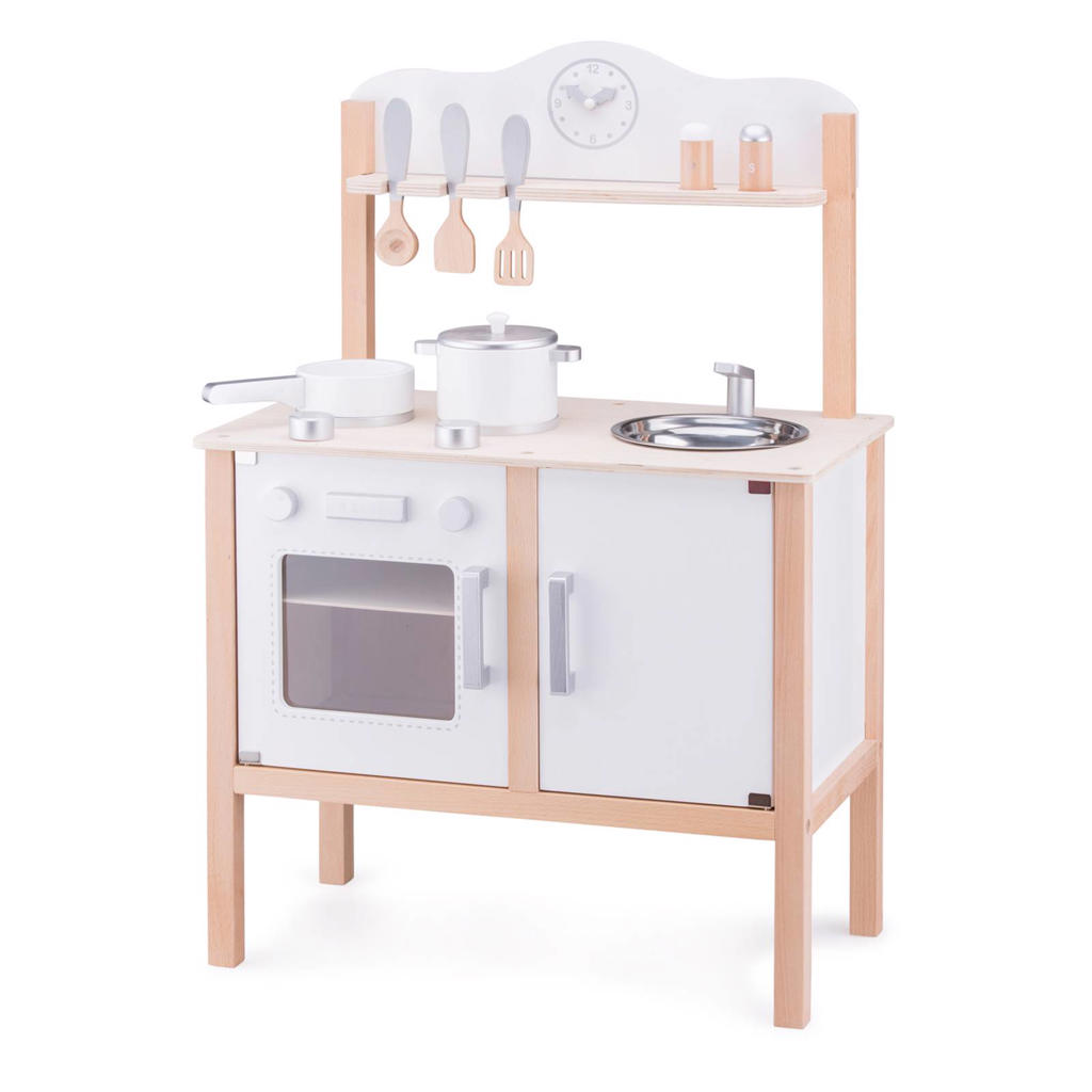 New Classic Toys houten kinderkeuken wit