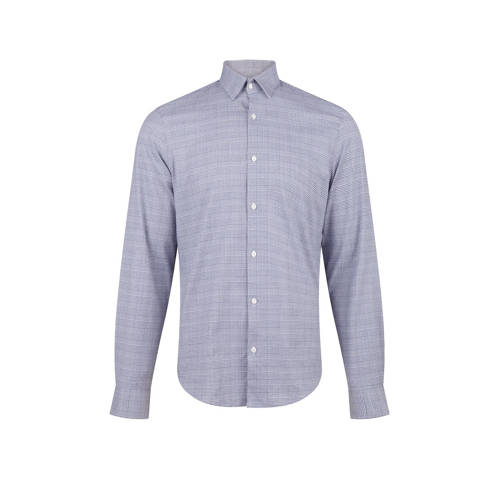We Fashion Geruite Slim Fit Overhemd Marineblauw we fashion kopen in de aanbieding We Fashion Geruite Slim Fit Overhemd Marineblauw we fashion kopen in de aanbieding