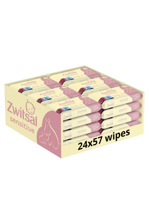 Sensitive billendoekjes - 24 x 57 stuks