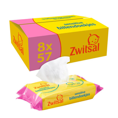 Zwitsal Sensitive 8X57 Billendoekjes zwitsal kopen in de aanbieding Zwitsal Sensitive 8X57 Billendoekjes zwitsal kopen in de aanbieding