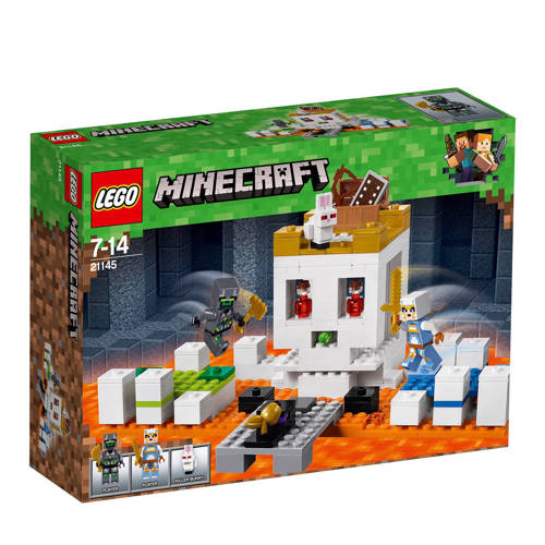 Lego Minecraft De Schedelarena 21145 lego kopen in de aanbieding