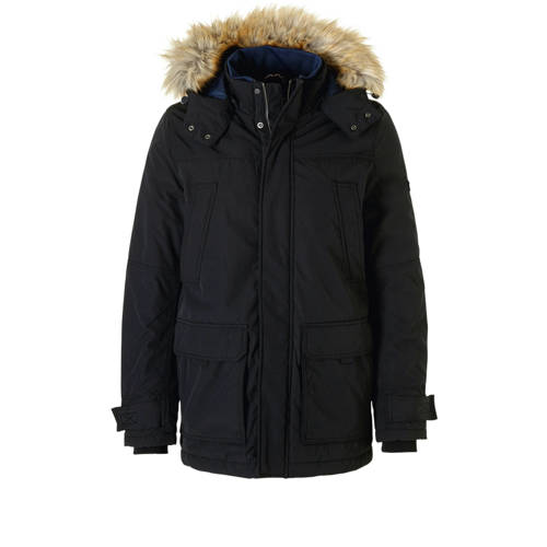 Tommy Jeans Jas Zwart tommy jeans kopen in de aanbieding