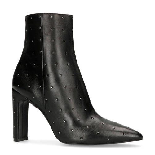 Manfield Black Label Leren Enkellaarzen Zwart manfield kopen in de aanbieding Manfield Black Label Leren Enkellaarzen Zwart manfield kopen in de aanbieding