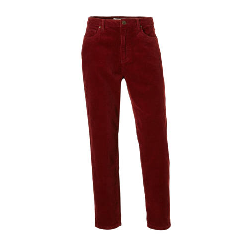 Only Straight Fit Corduroy Broek only kopen in de aanbieding