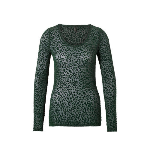 Only Mesh Top Met Panterprint only kopen in de aanbieding Only Mesh Top Met Panterprint only kopen in de aanbieding