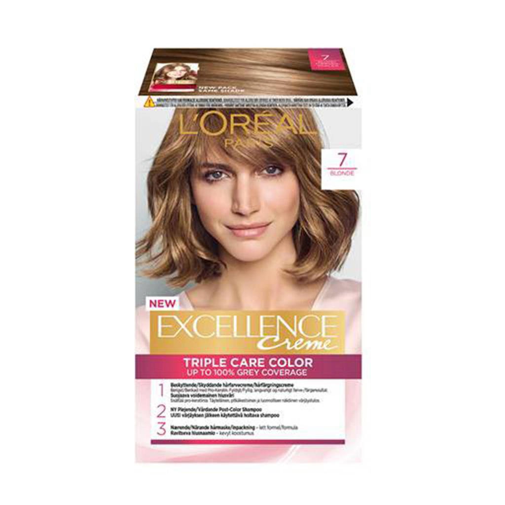 L'Oréal Paris Excellence Crème haarkleuring - 7 Middenblond