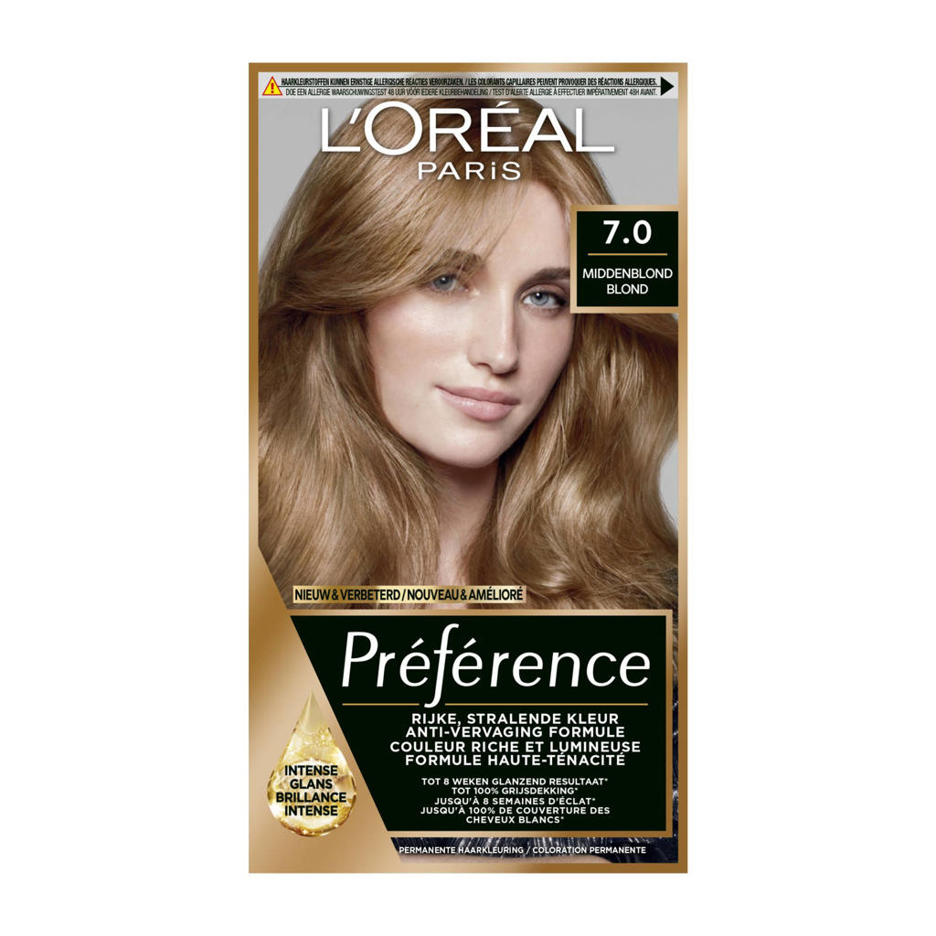 L'Oréal Paris Préférence 7.0 - Middenblond
