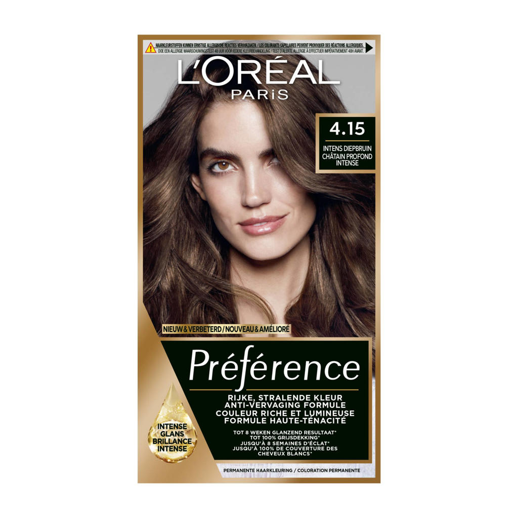 L'Oréal Paris Préférence 4.15 - Intens Diepbruin