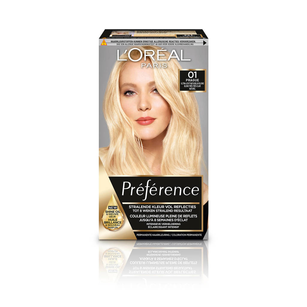 L'Oréal Paris Préférence Les Blondissimes haarkleuring - 01, 01 Super Licht Natuurlijk Blond