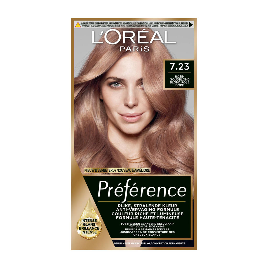 L'Oréal Paris Préférence 7.23 - Rose Goudblond