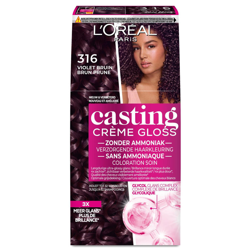L'Oréal Paris Casting Crème Gloss Violet Bruin 316
