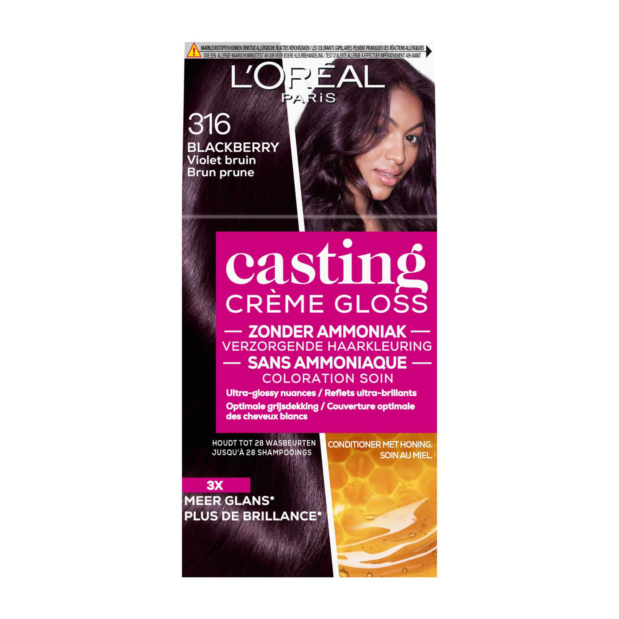 L'Oréal Paris haarkleuring - 316 Blackberry Violet | wehkamp