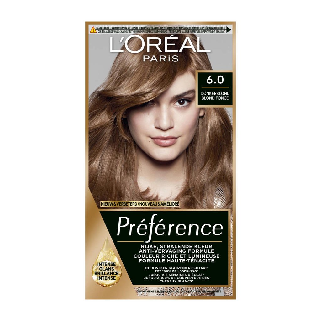 L'Oréal Paris Préférence 6.0 - Donkerblond