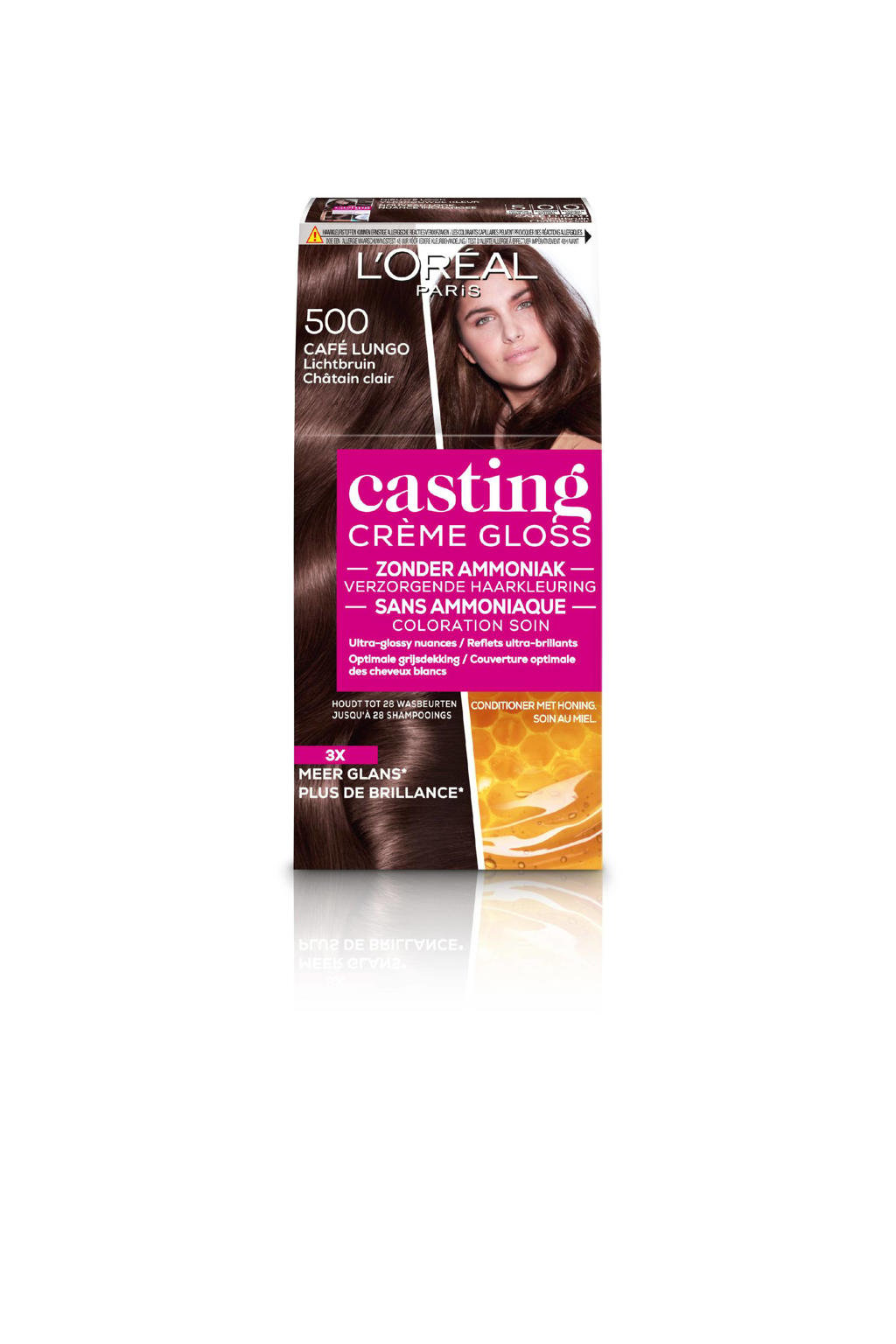 L’Oréal Paris Casting Crème Gloss haarkleuring - 500 Café Lungo