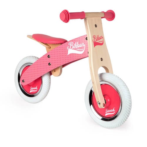 Janod Bikloon Mijn Eerste Loopfiets Roze janod kopen in de aanbieding