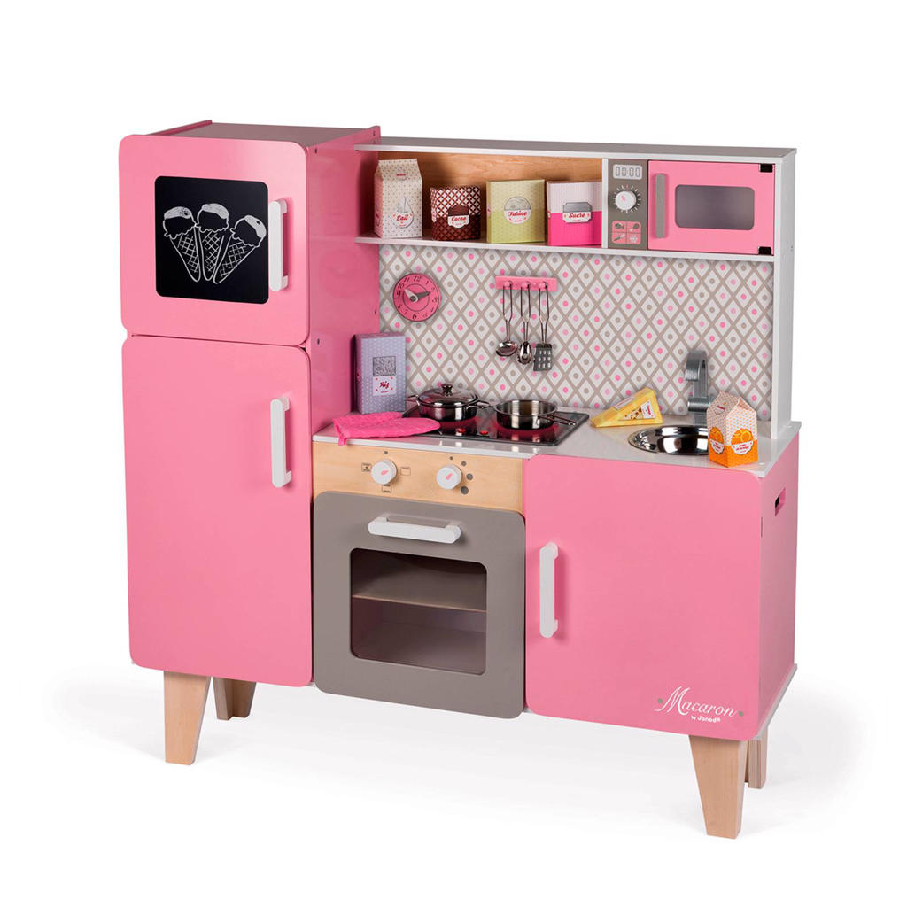 Janod houten Macaron keukentje XXL