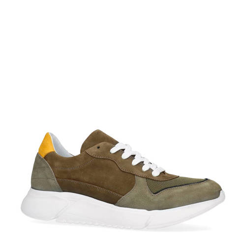 Sacha Suede Sneakers Kaki sacha kopen in de aanbieding Sacha Suede Sneakers Kaki sacha kopen in de aanbieding