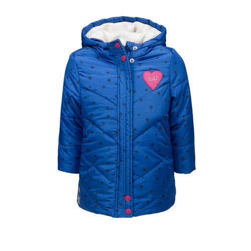 Lief Winterjas Met Sterren Blauw lief kopen in de aanbieding