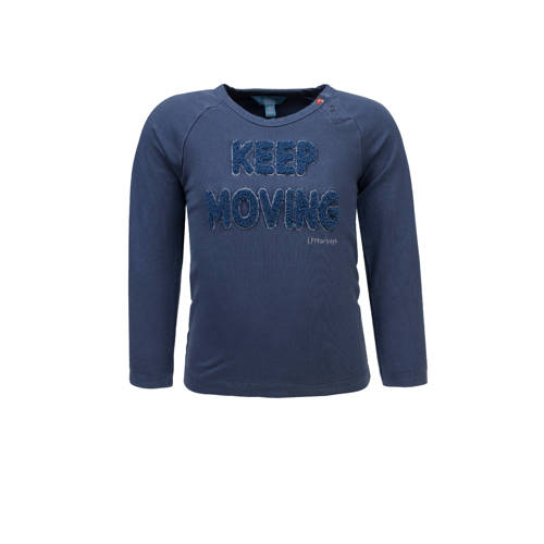 Lief Longsleeve Met Tekst Blauw lief kopen in de aanbieding
