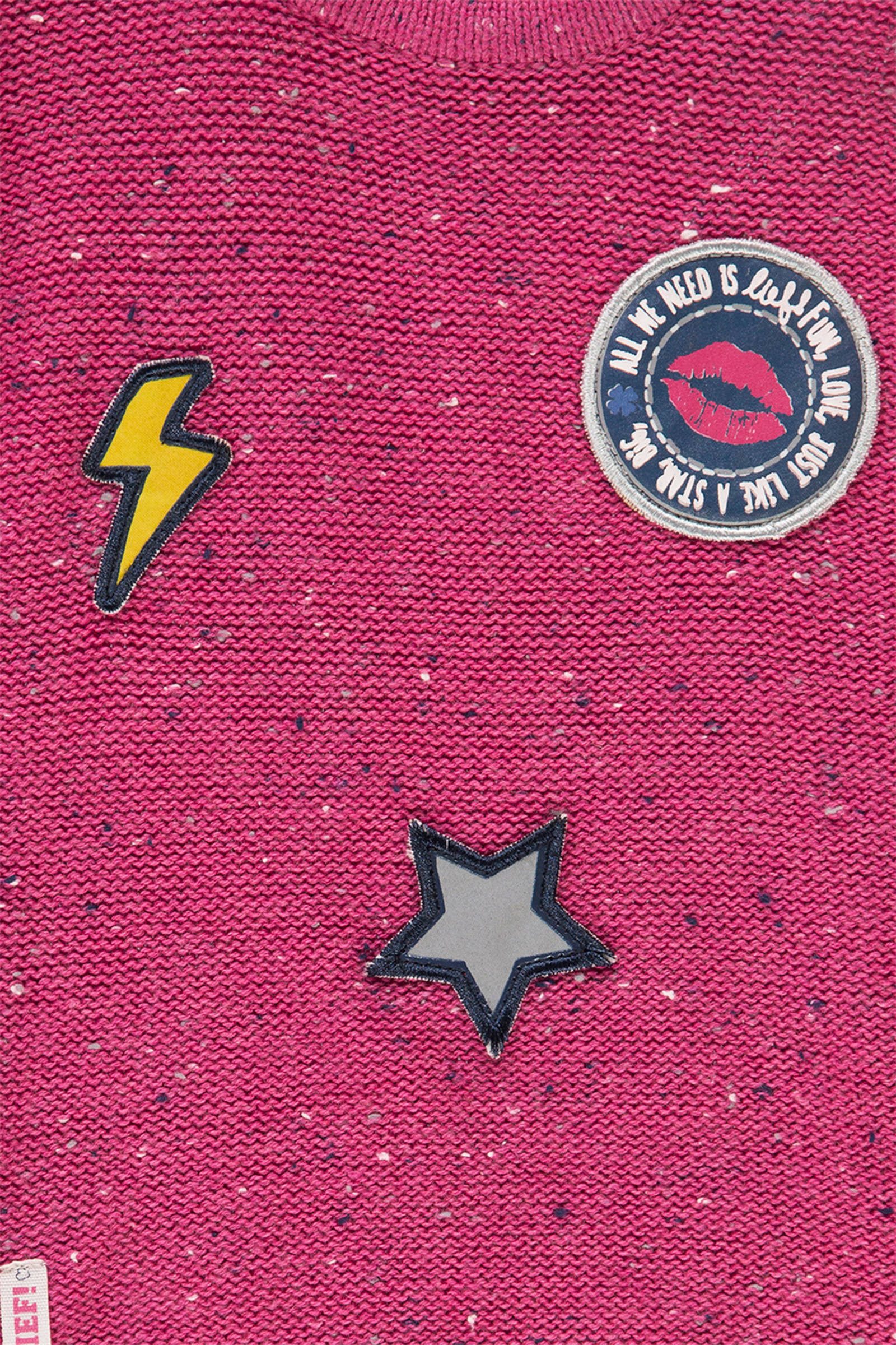 lief! trui met patches roze | wehkamp lief! trui met patches roze | wehkamp