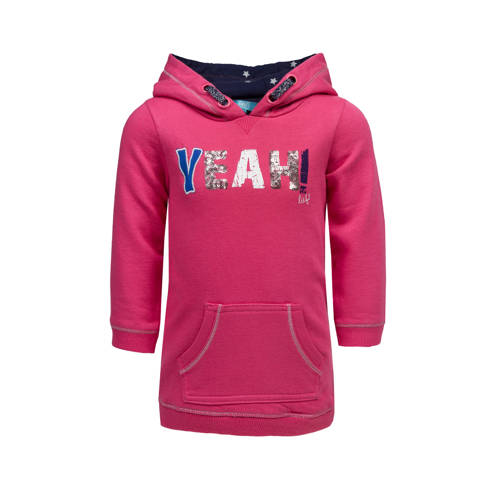 Lief Sweatjurk Met Tekst Roze lief kopen in de aanbieding