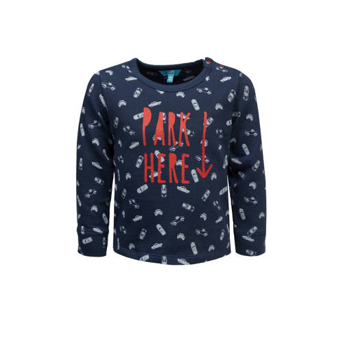 Lief Sweater Met Autos Blauw lief kopen in de aanbieding