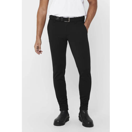 ONLY & SONS slim fit chino ONSMARK zwart afbeelding