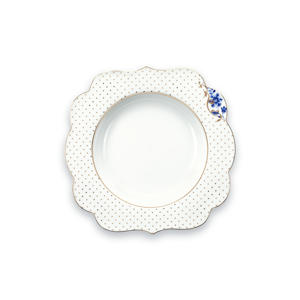 Royal White diep bord (Ø23,5 cm)