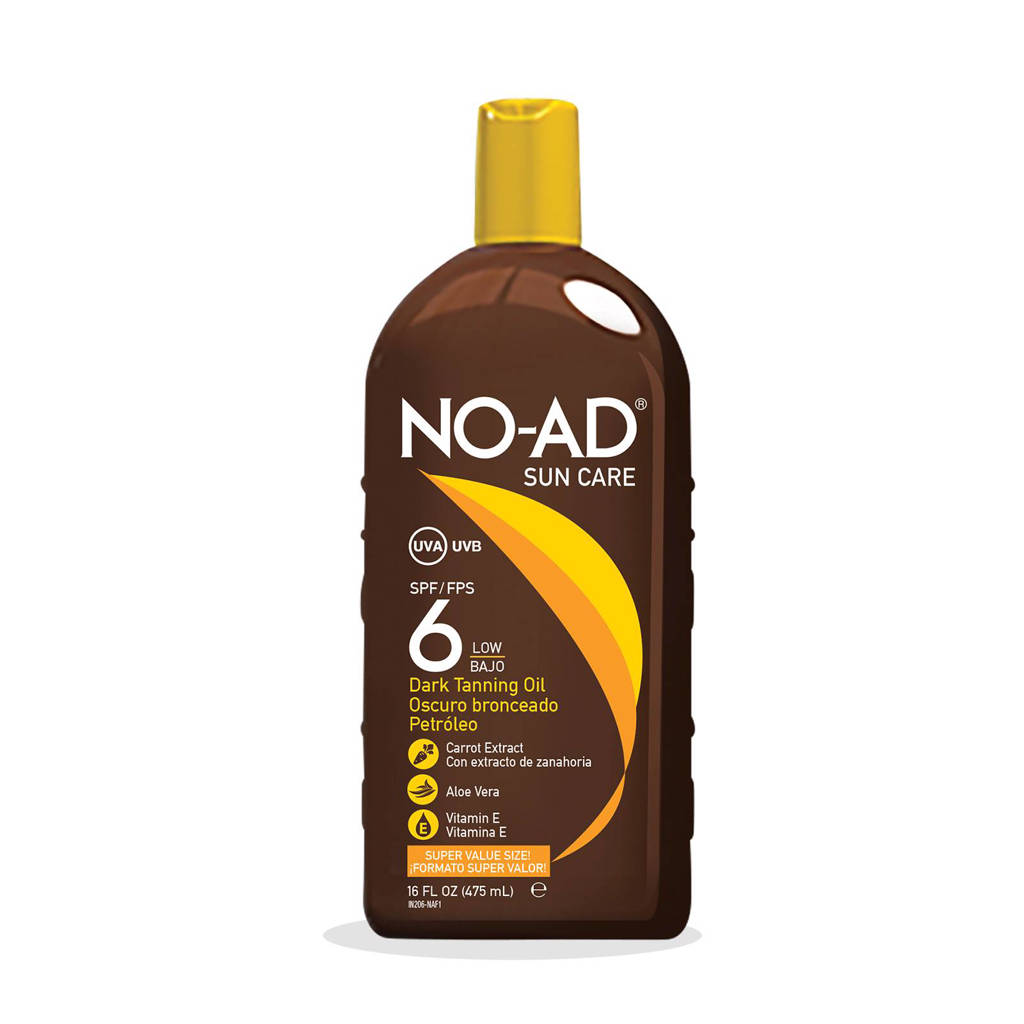 No-Ad Sun Care Dark Tanning olie - SPF6